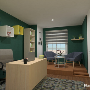 floorplans 家具 装饰 办公室 照明 3d