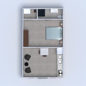 floorplans namas vonia miegamasis virtuvė 3d