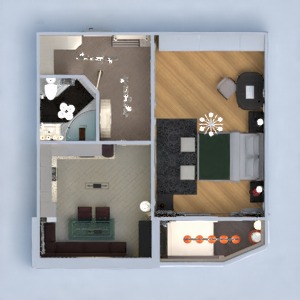 planos apartamento muebles decoración reforma 3d