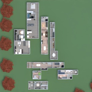 floorplans 公寓 diy 户外 改造 3d