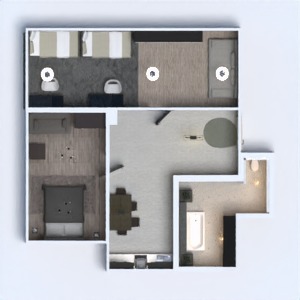 floorplans 厨房 3d