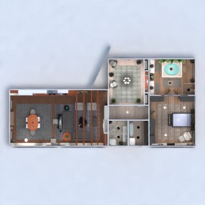 floorplans apartamento mobílias decoração faça você mesmo banheiro quarto quarto cozinha iluminação reforma utensílios domésticos arquitetura estúdio patamar 3d