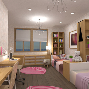 planos muebles bricolaje dormitorio iluminación 3d