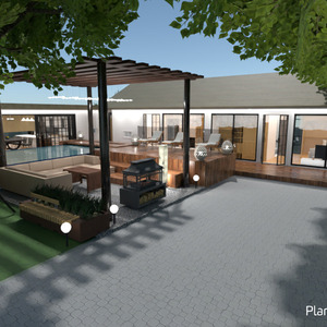 progetti casa veranda camera da letto saggiorno architettura 3d