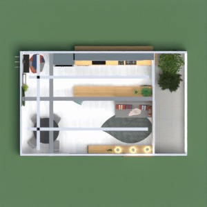 planos apartamento cocina despacho comedor arquitectura 3d
