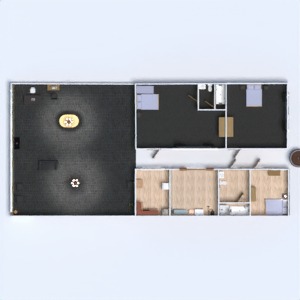 floorplans 独栋别墅 家具 装饰 浴室 卧室 3d