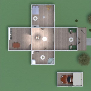 floorplans sypialnia oświetlenie krajobraz jadalnia wejście 3d
