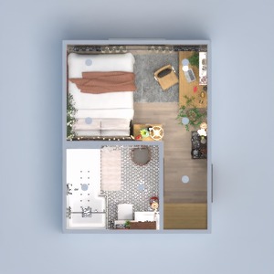 floorplans mieszkanie wystrój wnętrz łazienka sypialnia 3d