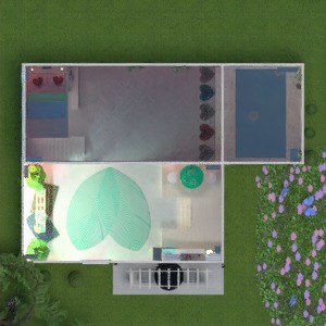 floorplans namas dekoras vonia miegamasis svetainė 3d