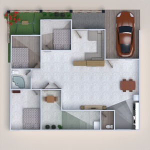 floorplans namas pasidaryk pats miegamasis garažas virtuvė 3d