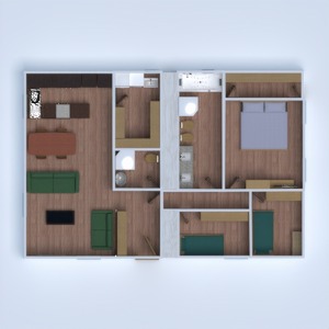 floorplans apartamento 3d