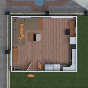 floorplans maison garage cuisine rénovation 3d