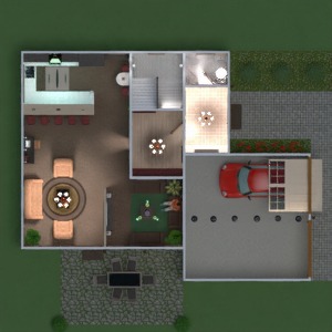 floorplans mieszkanie dom meble wystrój wnętrz łazienka sypialnia pokój dzienny garaż kuchnia na zewnątrz pokój diecięcy jadalnia architektura wejście 3d