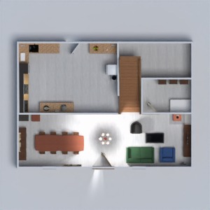 floorplans 公寓 独栋别墅 露台 3d