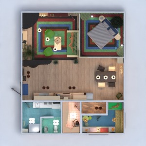 floorplans appartement studio 3d