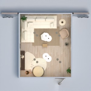 floorplans 独栋别墅 家具 客厅 3d