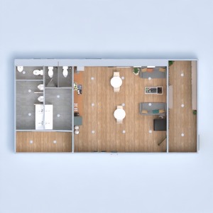 planos decoración cocina despacho cafetería 3d