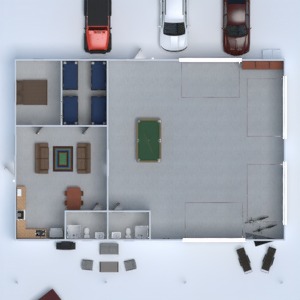 планировки гараж 3d