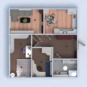 floorplans 独栋别墅 家具 装饰 diy 浴室 卧室 厨房 家电 3d