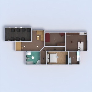 floorplans appartement maison salle de bains chambre à coucher salon cuisine chambre d'enfant eclairage maison salle à manger 3d