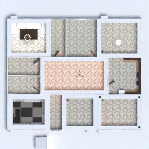 floorplans 玄关 家具 露台 独栋别墅 装饰 3d