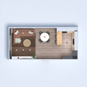 planos muebles exterior despacho arquitectura 3d
