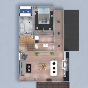 floorplans dom wystrój wnętrz łazienka sypialnia 3d