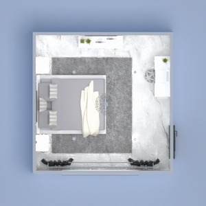 floorplans apartamento casa mobílias quarto 3d