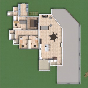 floorplans 独栋别墅 3d