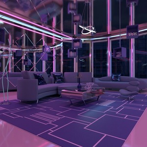 floorplans house furniture decor living room lighting 3d