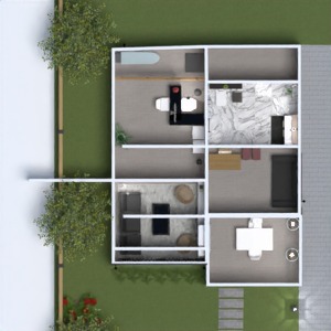floorplans architecture espace de rangement 3d