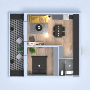 floorplans butas studija 3d
