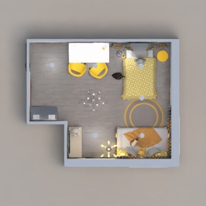 floorplans möbel dekor schlafzimmer kinderzimmer beleuchtung 3d