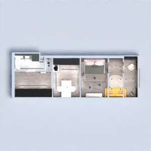 floorplans appartement décoration diy salle de bains chambre à coucher 3d