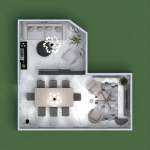 floorplans wohnzimmer esszimmer 3d