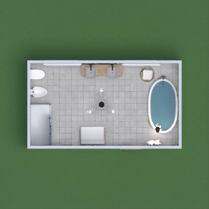 floorplans diy 浴室 卧室 3d