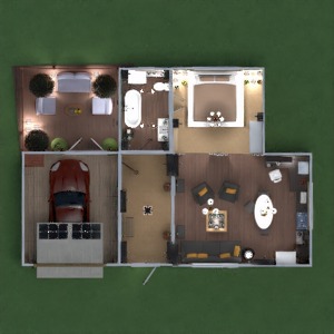 floorplans mieszkanie dom taras meble wystrój wnętrz łazienka sypialnia pokój dzienny garaż kuchnia oświetlenie krajobraz jadalnia wejście 3d