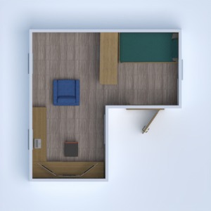 floorplans vaikų kambarys studija 3d