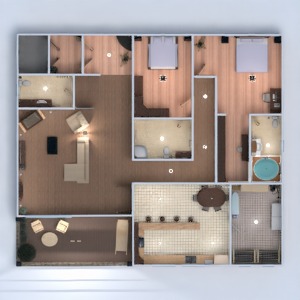 floorplans 公寓 露台 家具 装饰 diy 浴室 卧室 客厅 厨房 照明 改造 景观 家电 3d