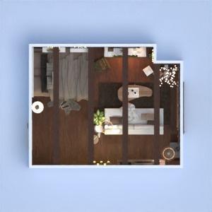 floorplans butas miegamasis svetainė prieškambaris 3d