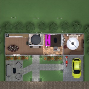 floorplans dom meble wystrój wnętrz sypialnia pokój dzienny kuchnia na zewnątrz oświetlenie krajobraz gospodarstwo domowe kawiarnia jadalnia architektura wejście 3d