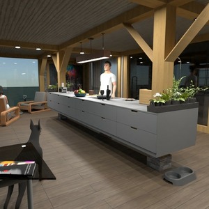 floorplans butas baldai virtuvė аrchitektūra 3d