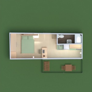 floorplans appartement rénovation studio 3d