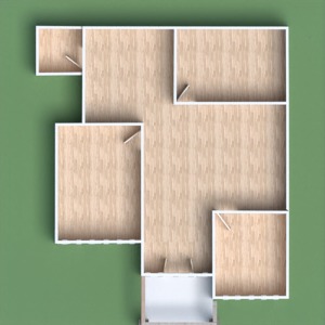 floorplans sypialnia kuchnia 3d