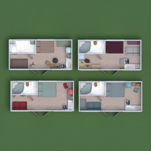 floorplans apartment house household studio 3d