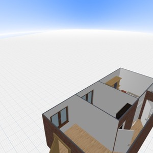 floorplans terrasse appartement cuisine entrée paysage 3d