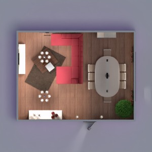 floorplans dekoras pasidaryk pats svetainė 3d