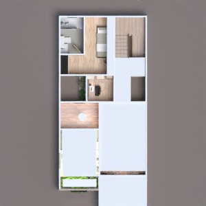 planos cuarto de baño trastero exterior hogar decoración 3d