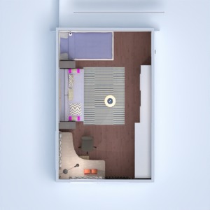 floorplans mieszkanie dom pokój diecięcy oświetlenie remont przechowywanie 3d