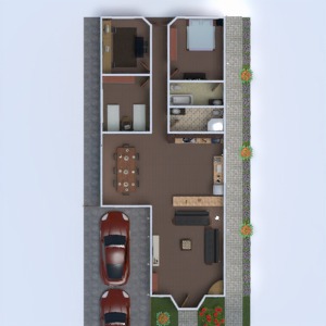 floorplans house furniture decor bedroom living room garage kitchen office landscape household dining room entryway 3d